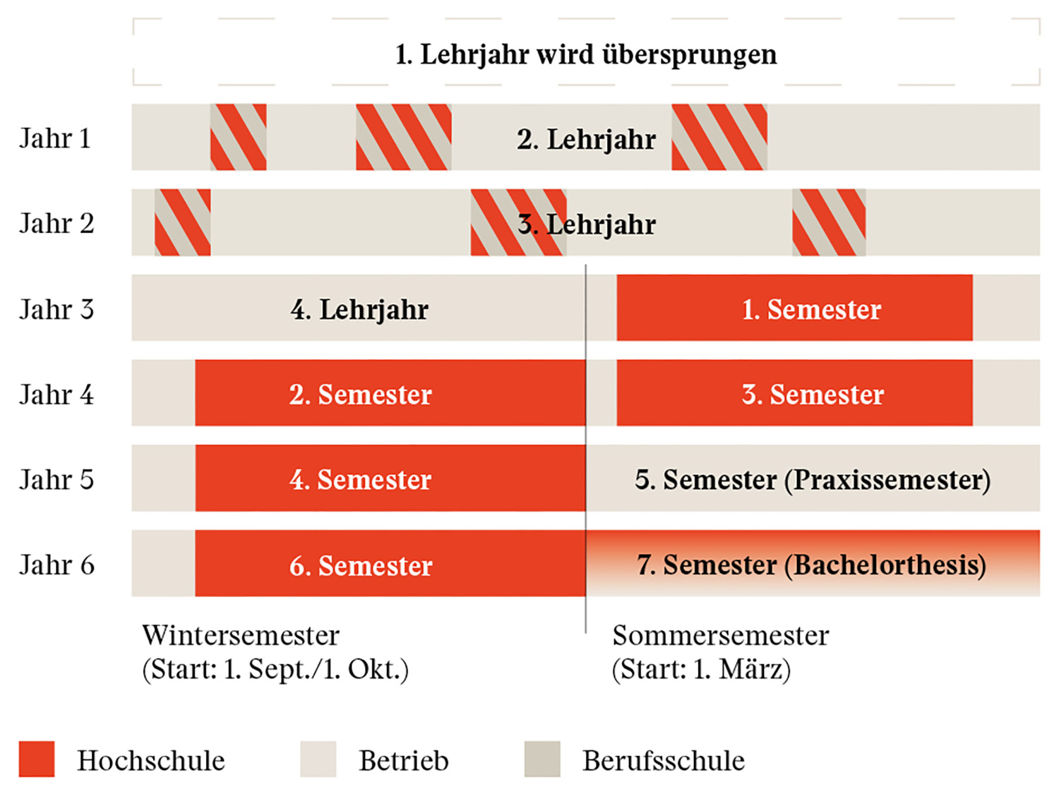 Modell TGA Ausbildungskonzept