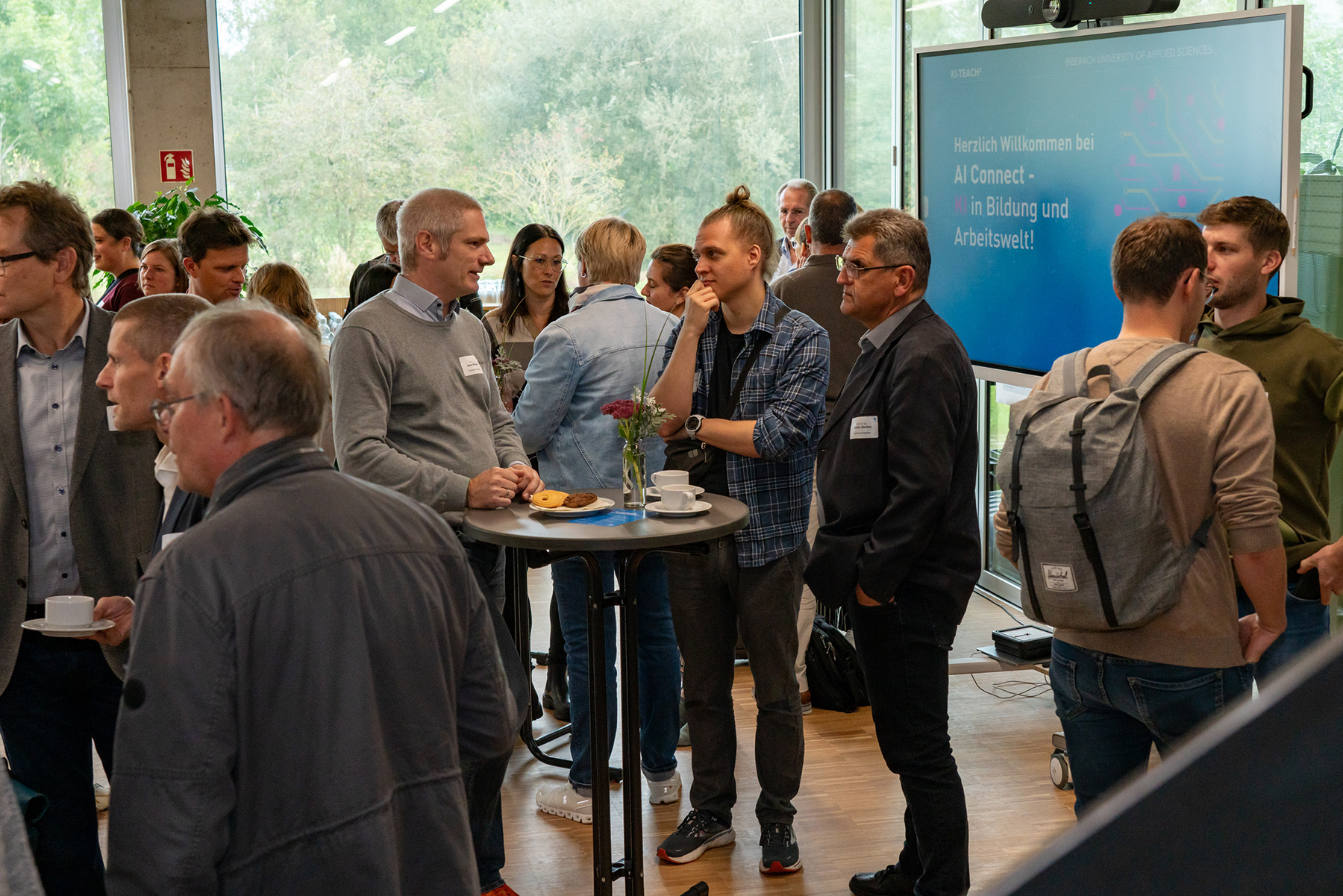 Personengruppen im Austausch