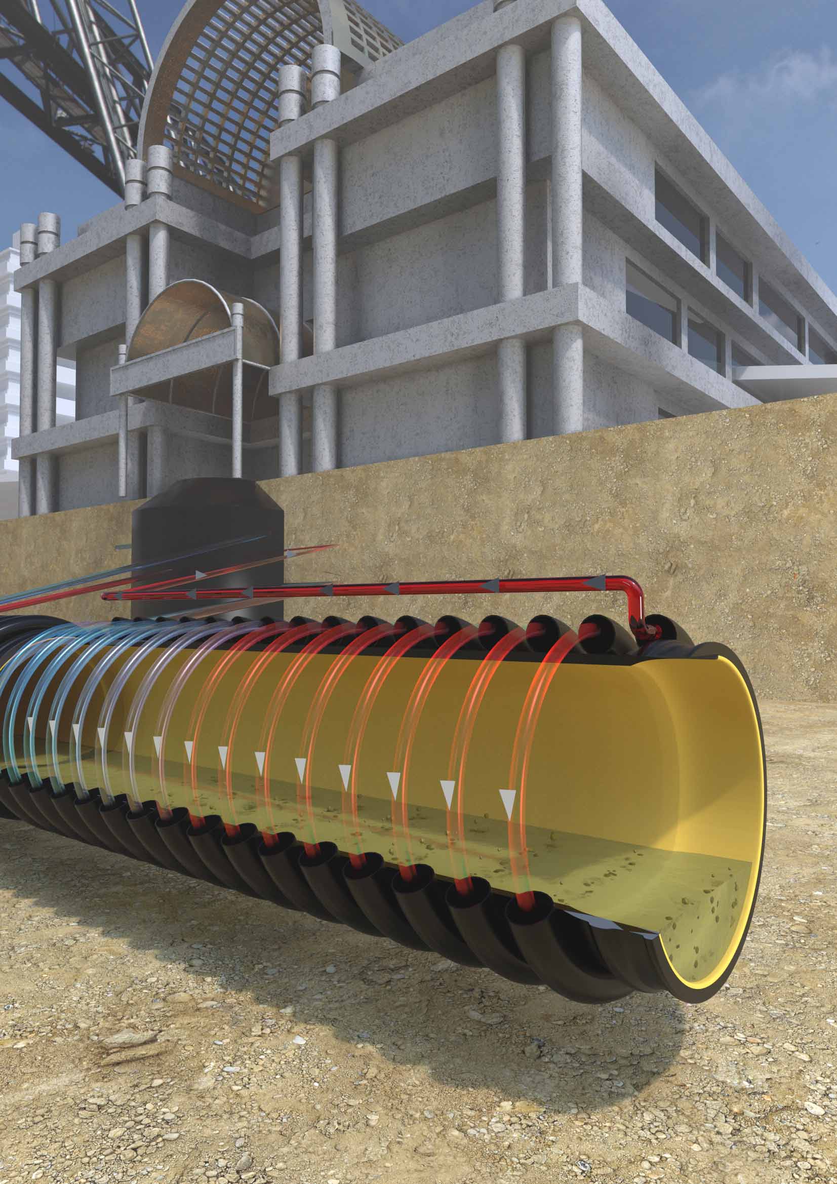 Hybridkanal als zentrales Element 