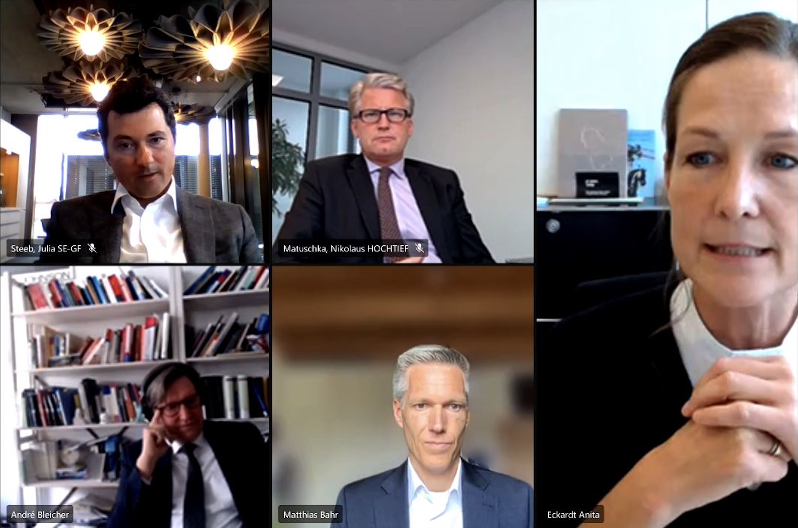 Experten aus Praxis und Lehre tauschen sich zur Zukunft der Baubranche aus