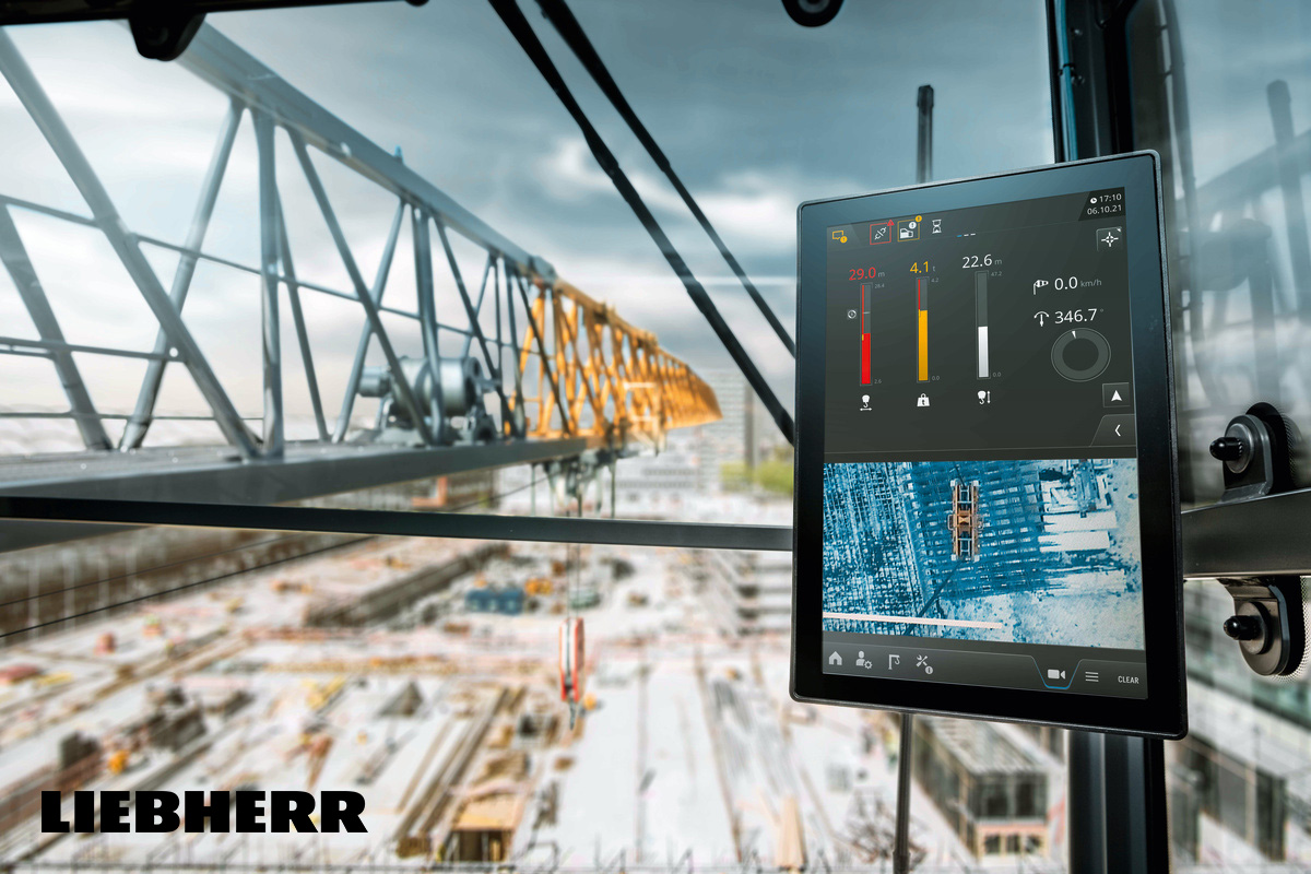 Kran mit innovativer Technik