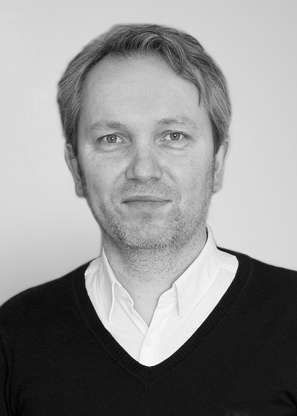 Porträt Mann schwarz weiß