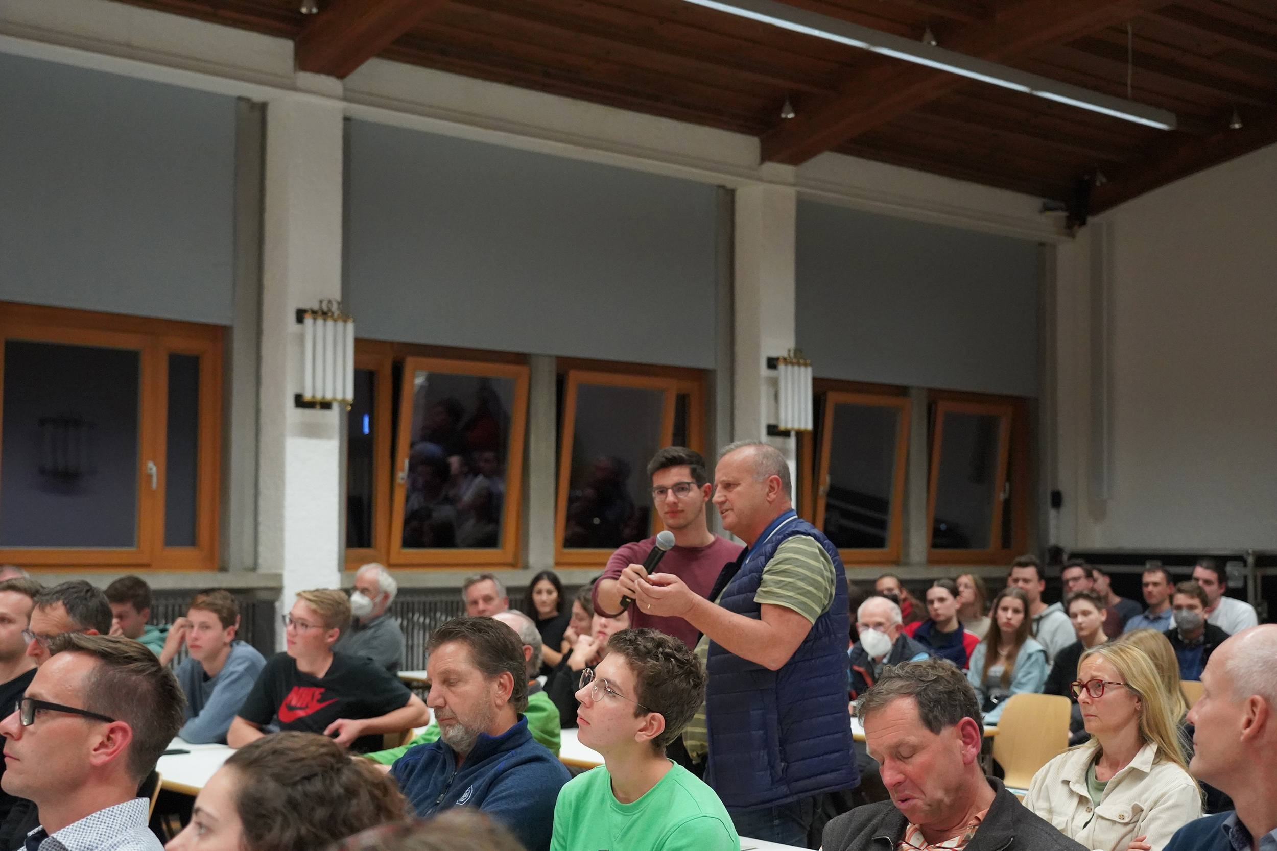 Podiumsdiskussion Publikum