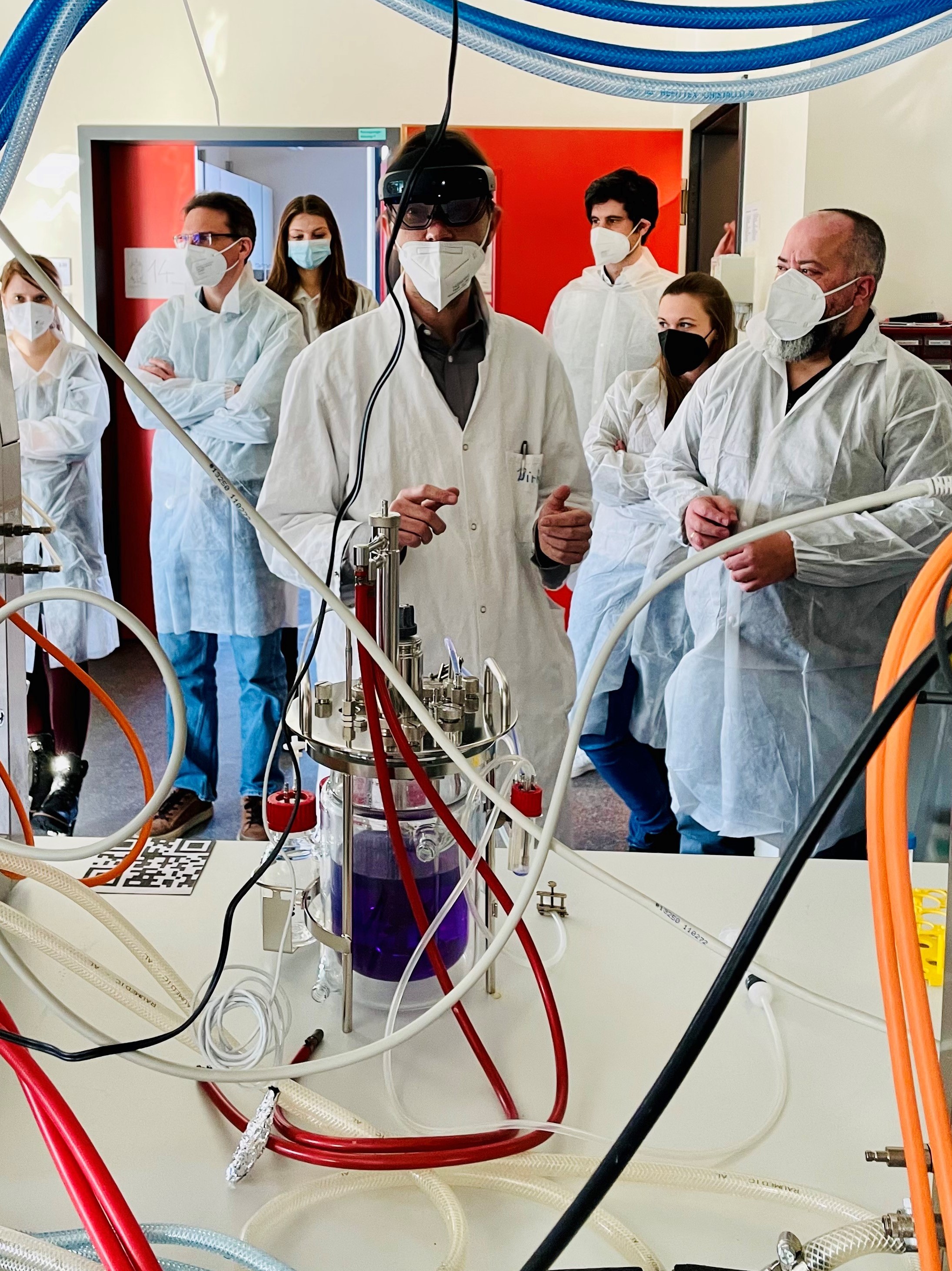 Einsatz von VR im Labor