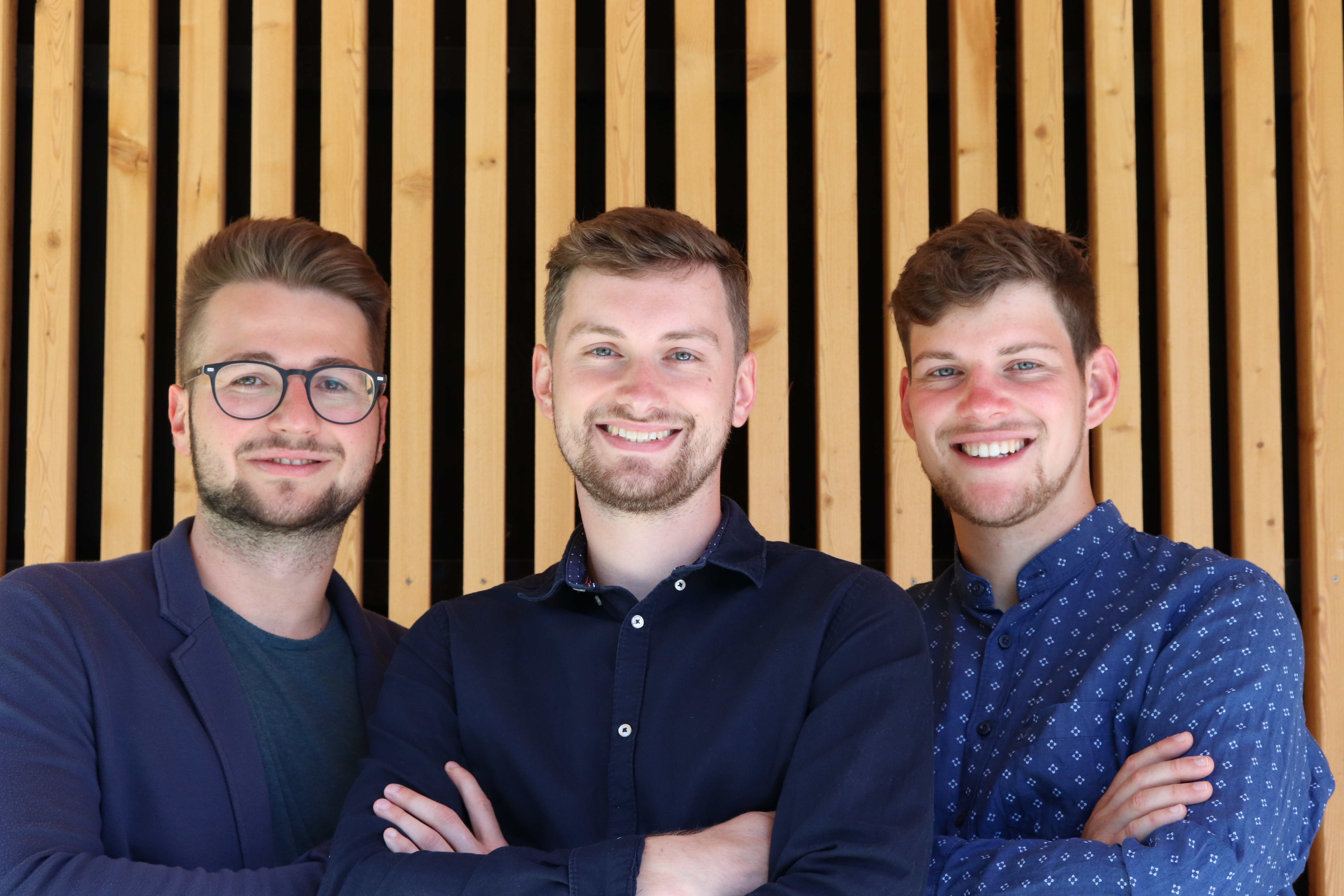 Teammitglieder von the circle im Portrait