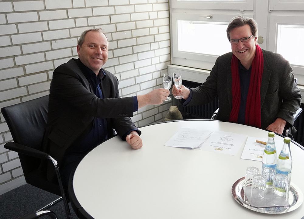 Unterschrift Hochschulleitung