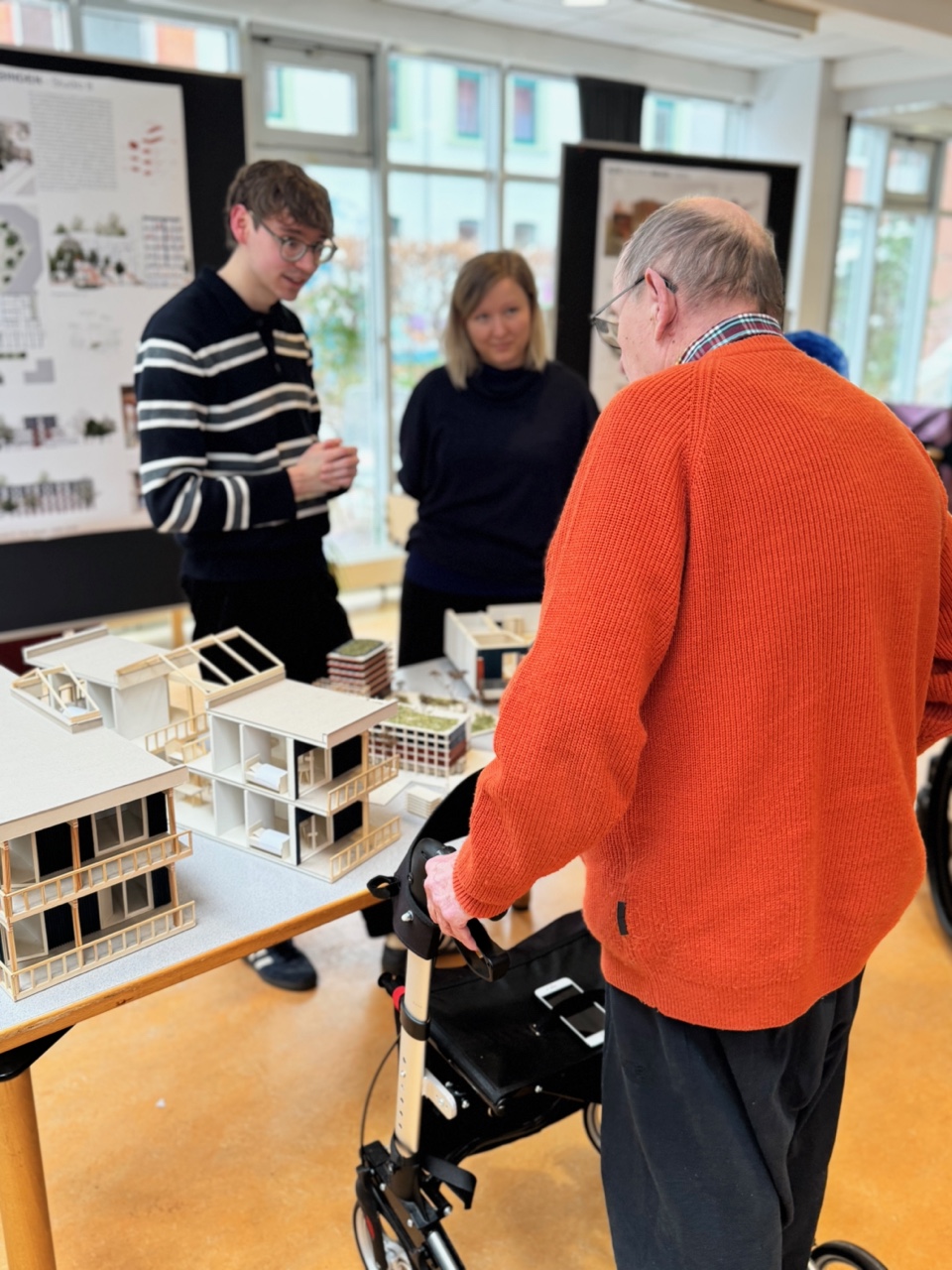 Entwurf Pflegeheim Studiengang Architekur