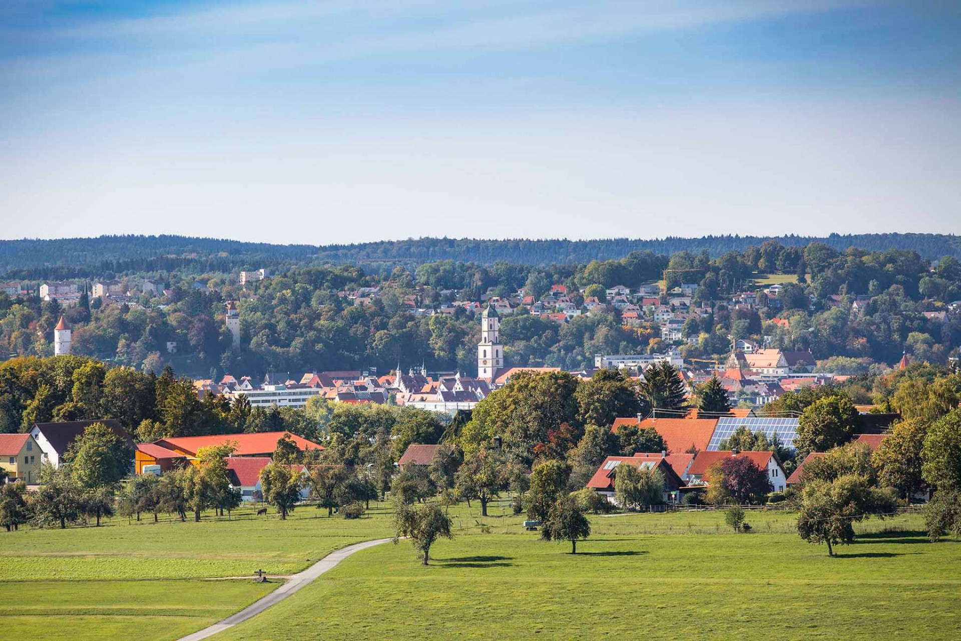 Ansicht Stadt Biberach