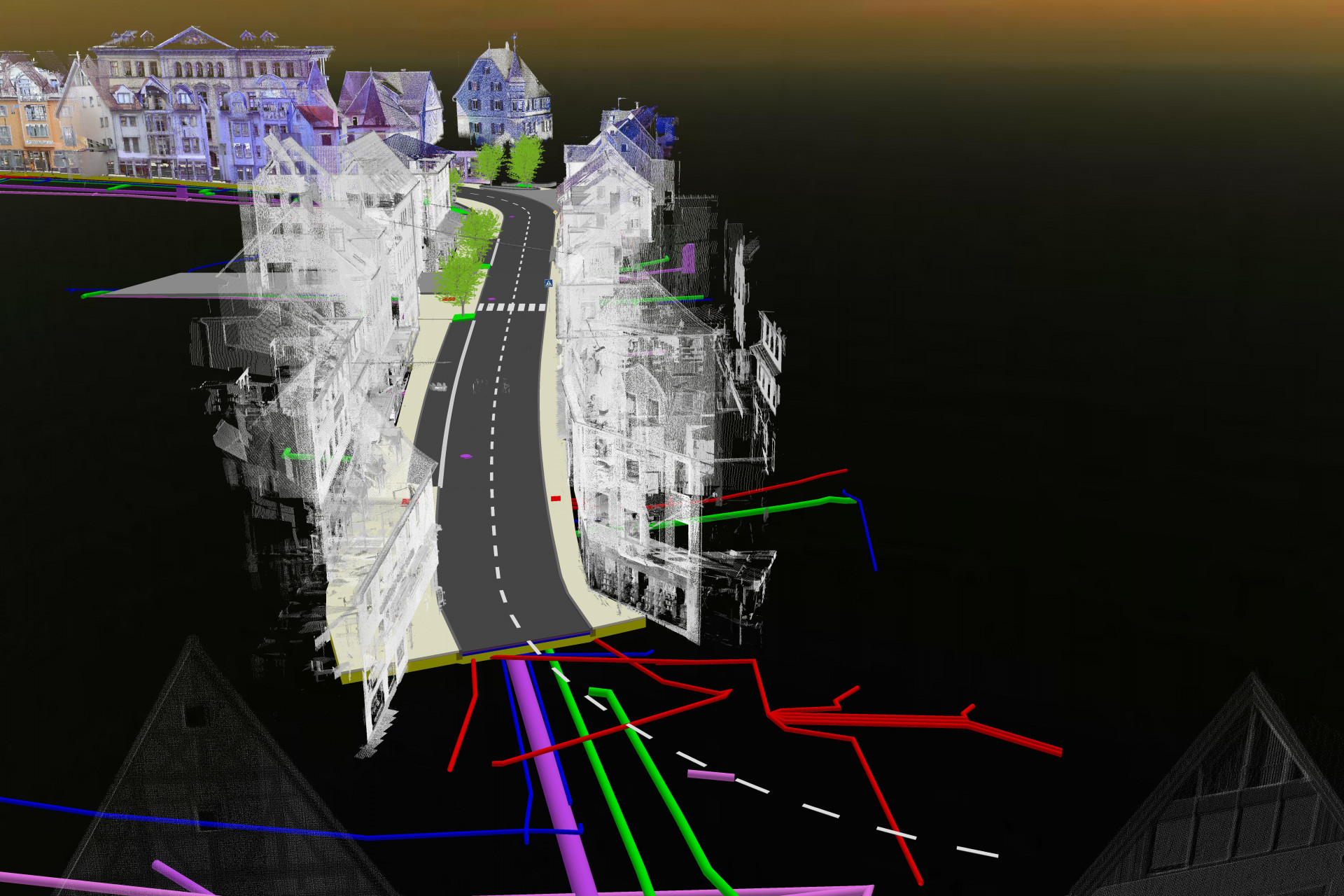 3-D-Modell Antonstraße