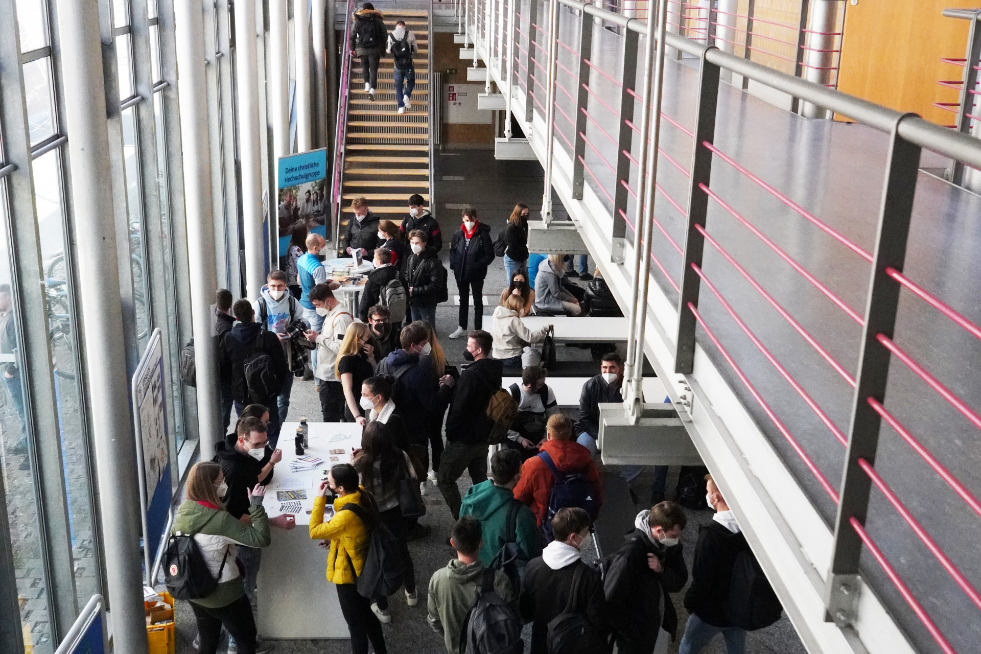 Cafeteria beim Markt der Möglichkeiten