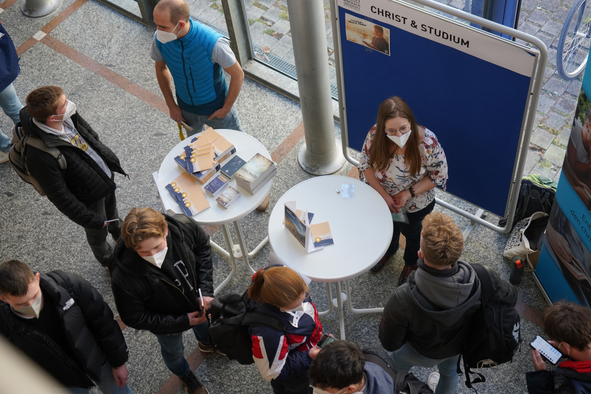 Stand beim Markt der Möglichkeiten