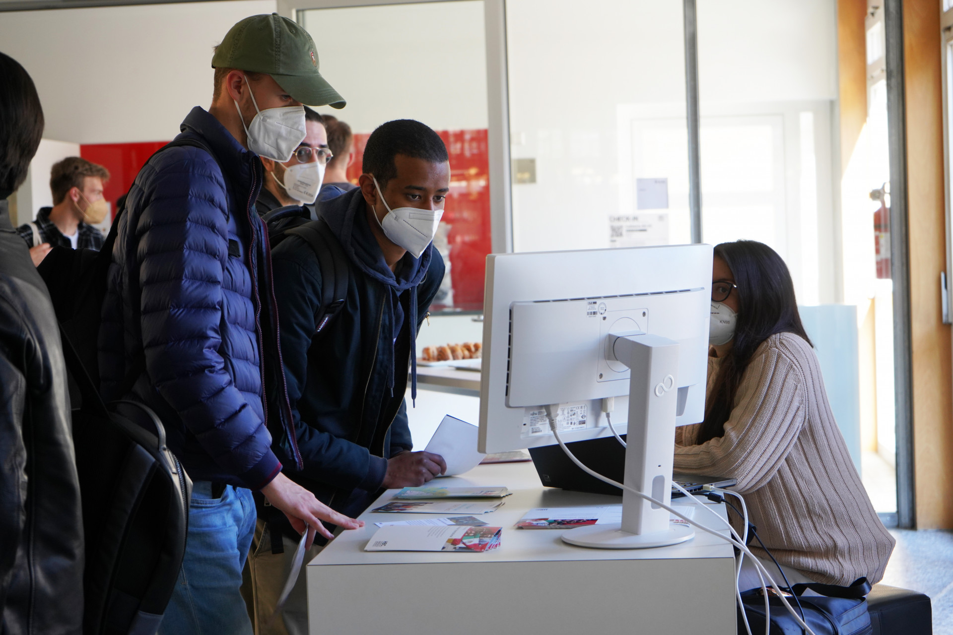 International Office beim Markt der Möglichkeiten