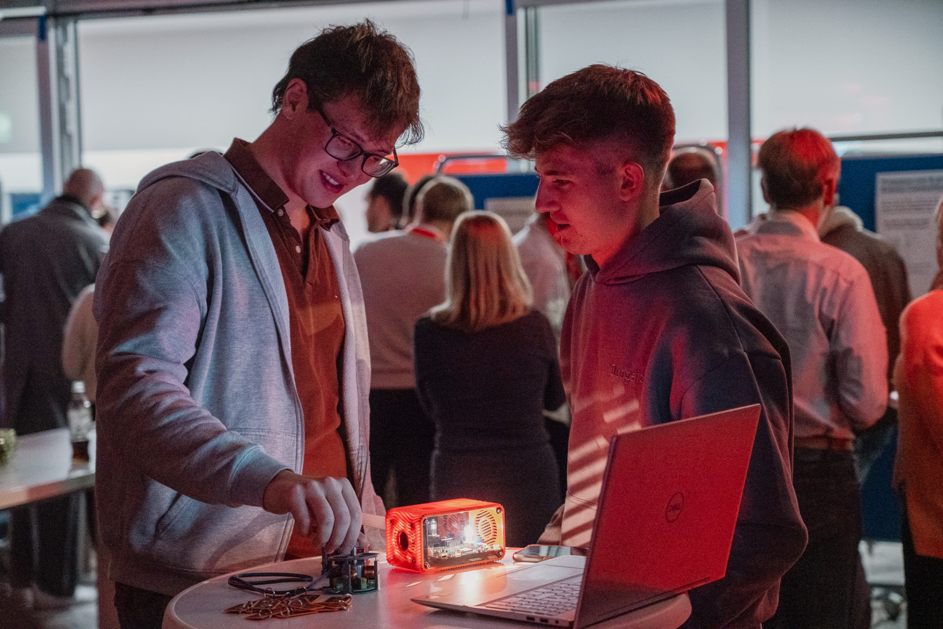 Startup Night Impressionen Team EVA aha