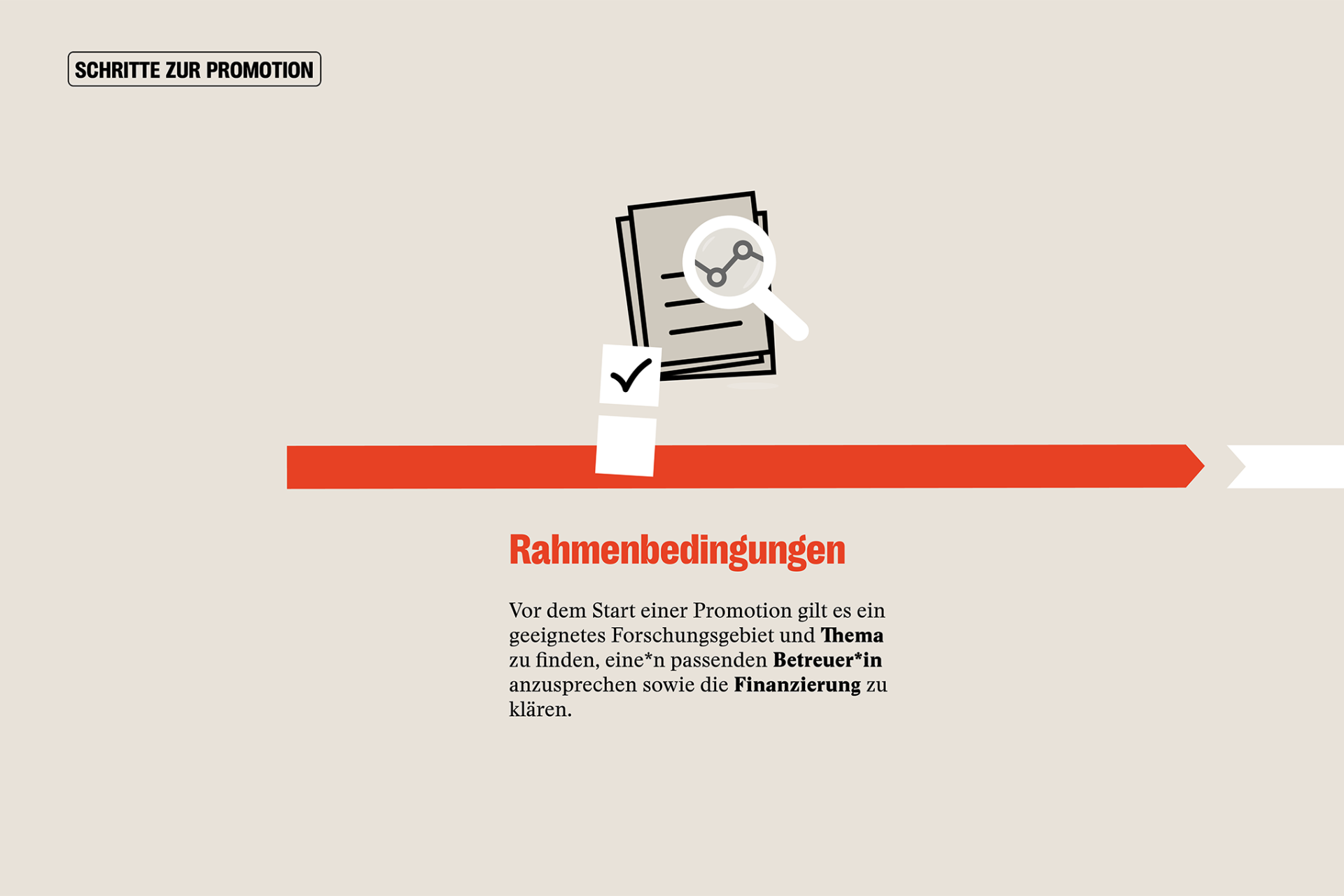 Rahmenbedingungen einer Promotion an der HBC