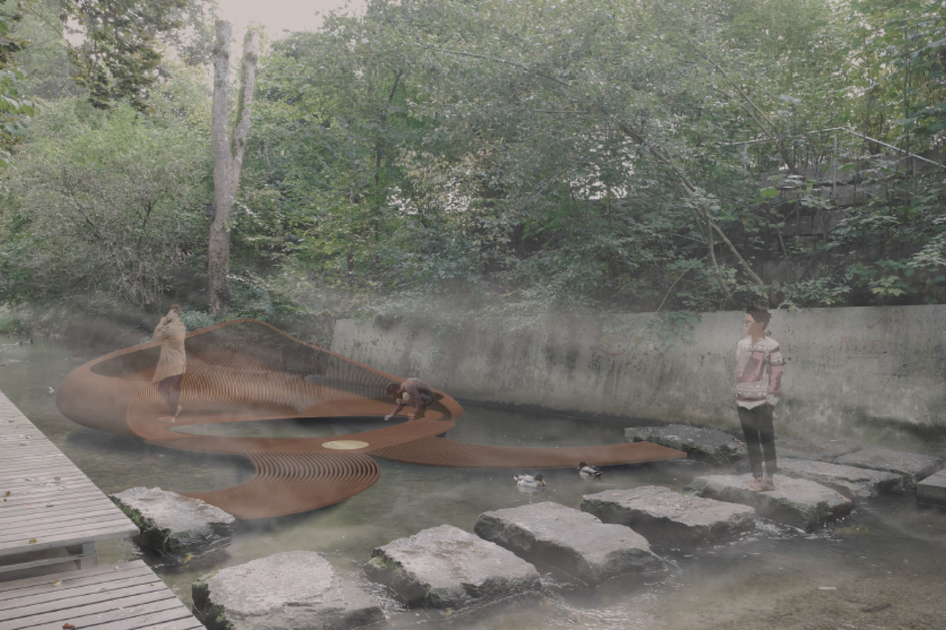 Entwurf Gedenkarchitektur Matthias Erzberger