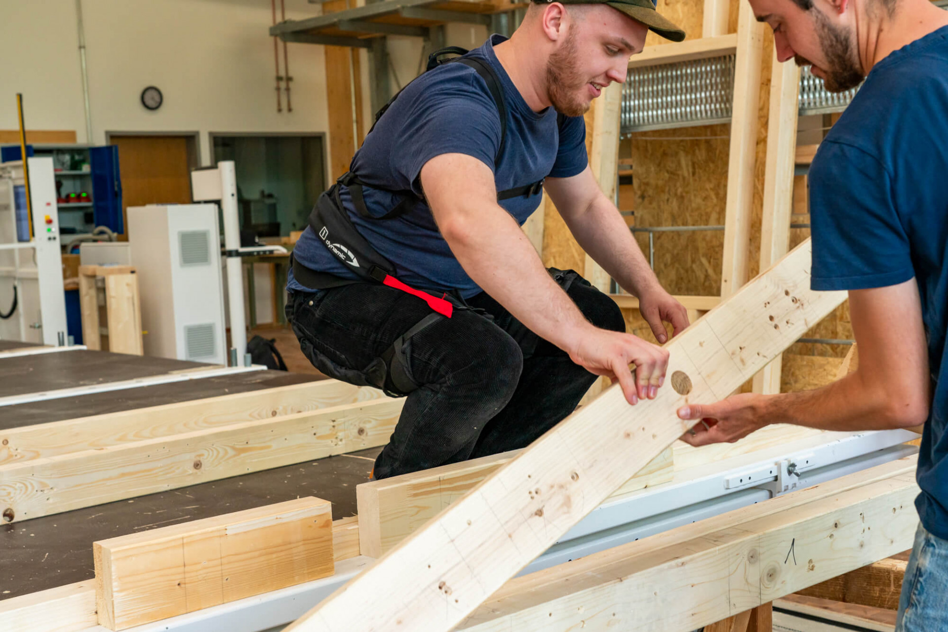 Bequemes Arbeiten in der Hocke dank Exosklett