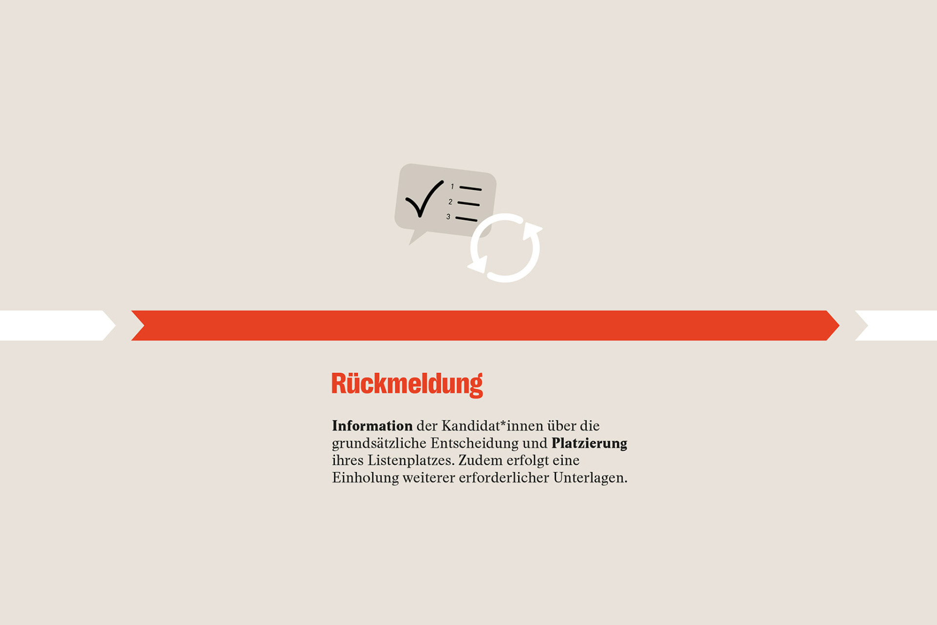 Rückmeldung