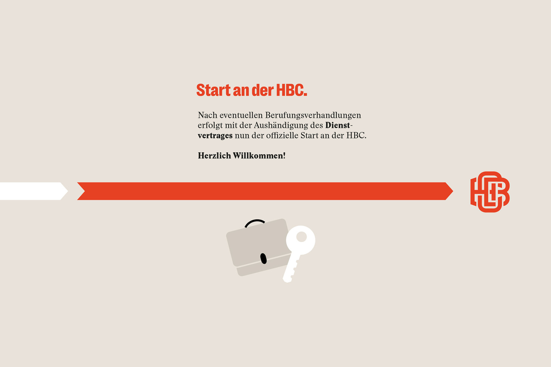 Start an der HBC