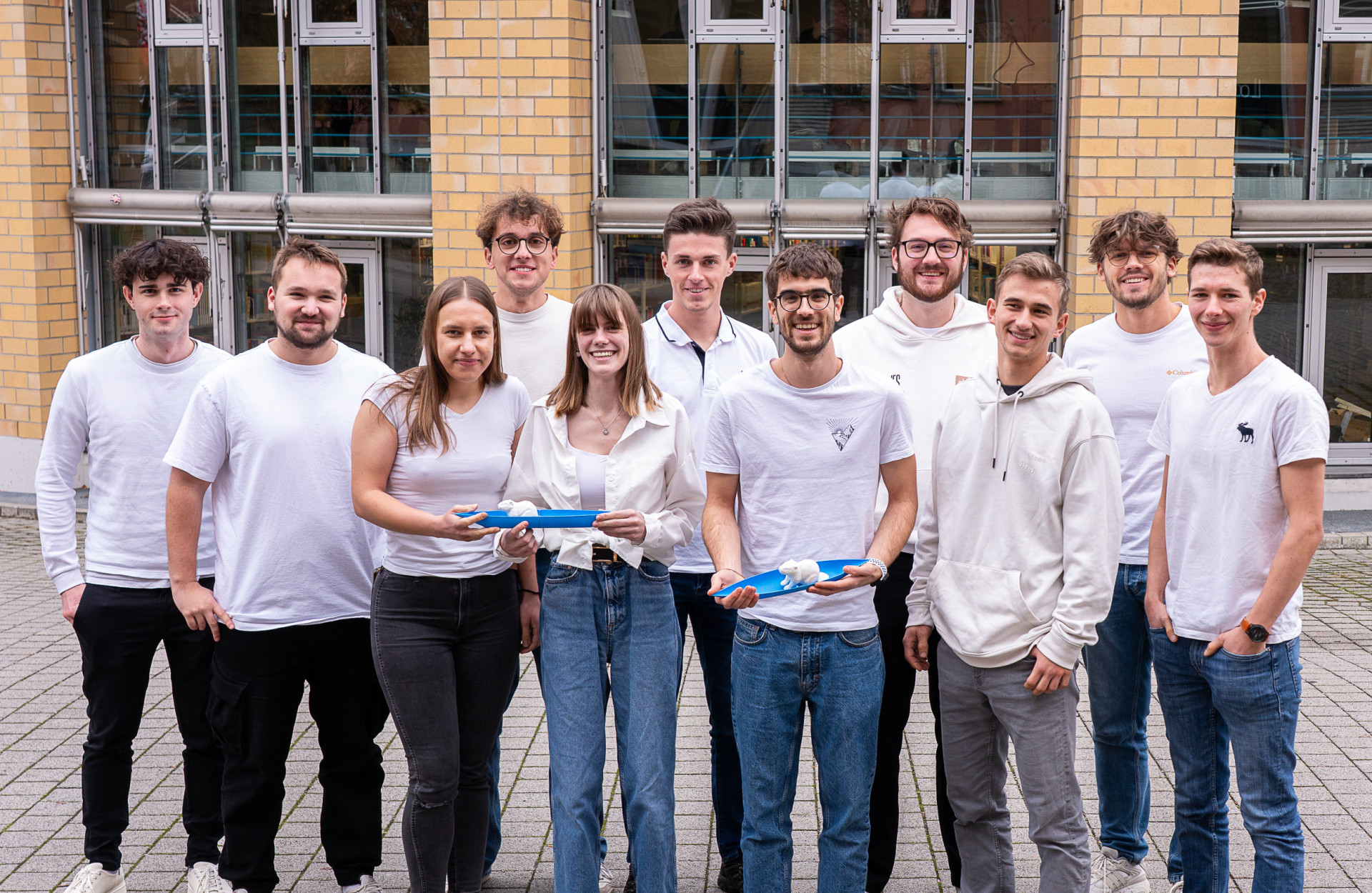 Gruppe von Studierenden