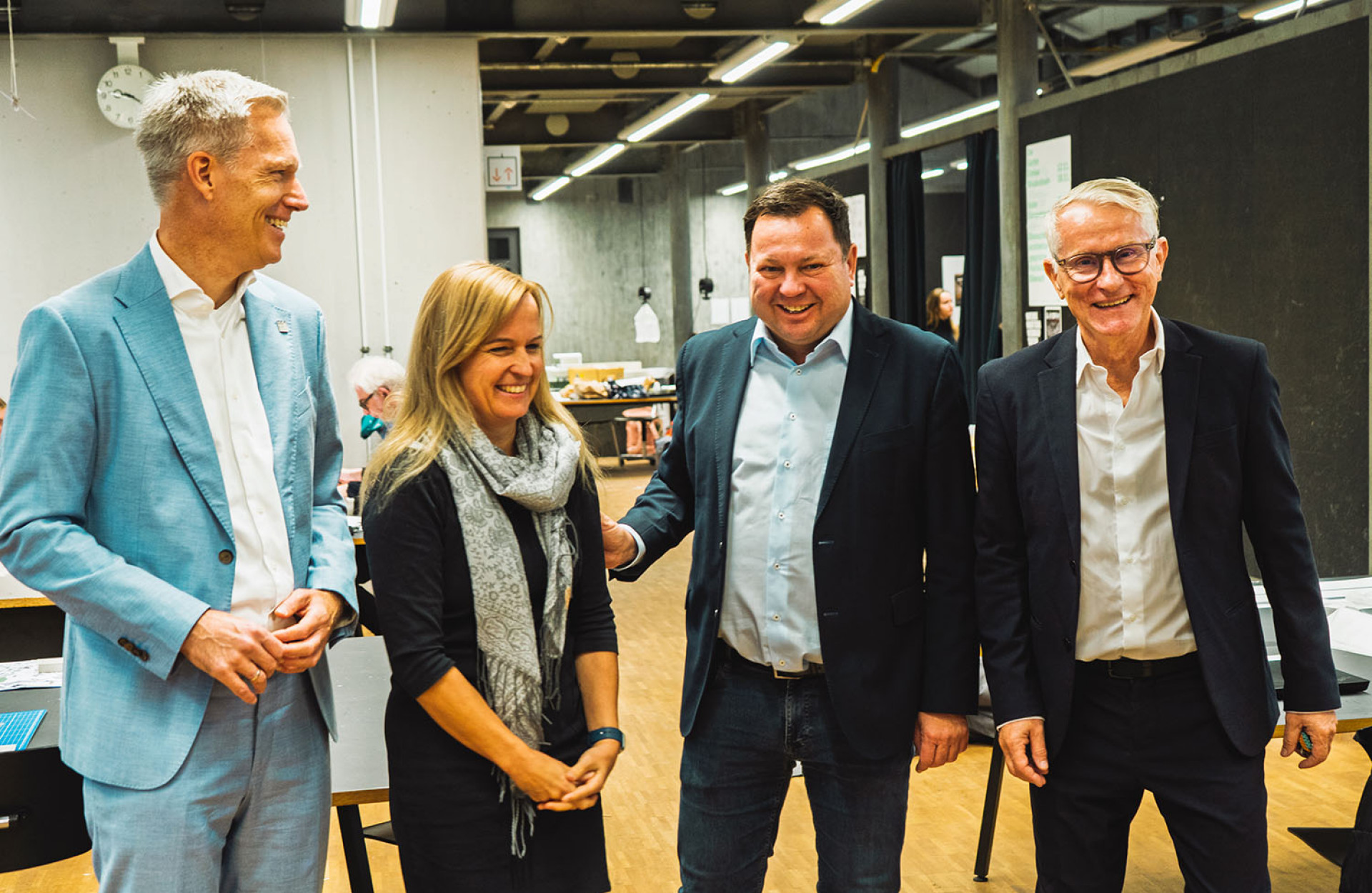 Bundestagsabgeordneter Gerster zu Besuch bei der Hochschulleitung