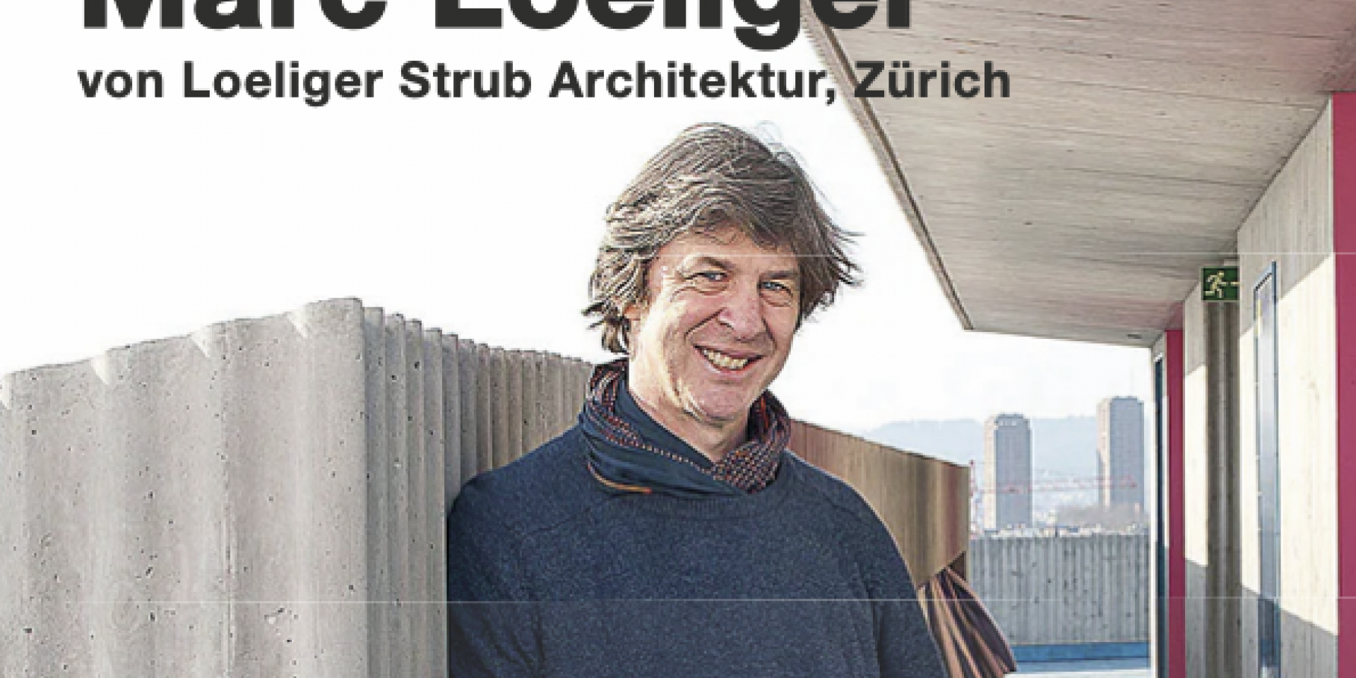 Gastprofessur Marc Loeliger