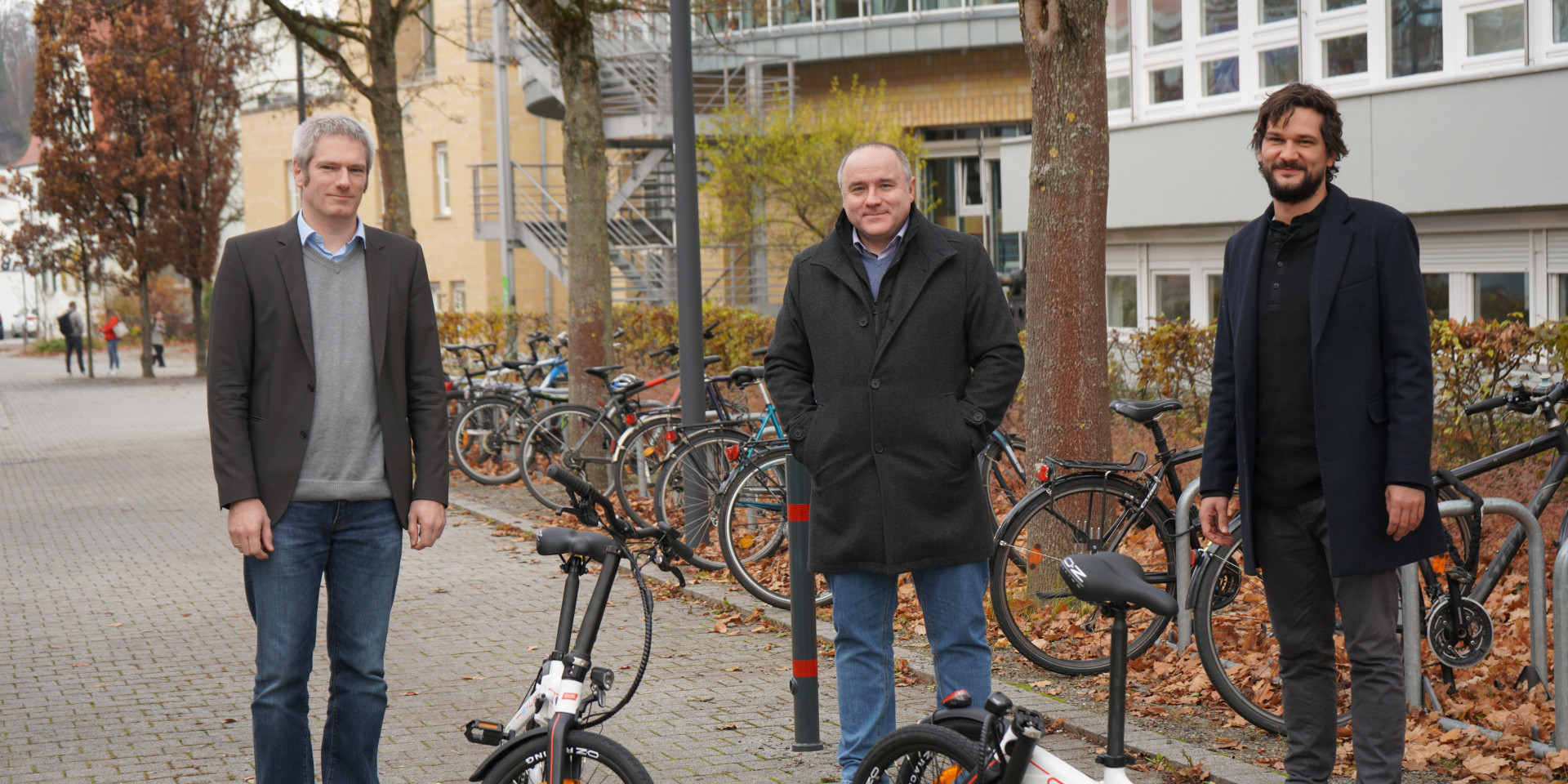 Übergabe Klapprad Campus Zukunft