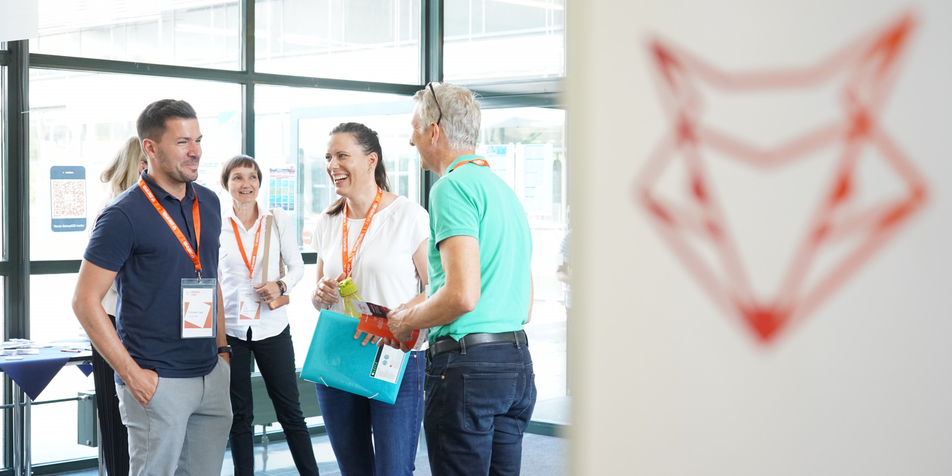 Foyer der THU zu Beginn des StartupSÜD Summit