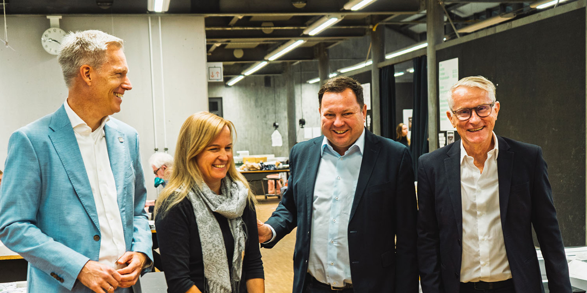 Bundestagsabgeordneter Gerster zu Besuch bei der Hochschulleitung