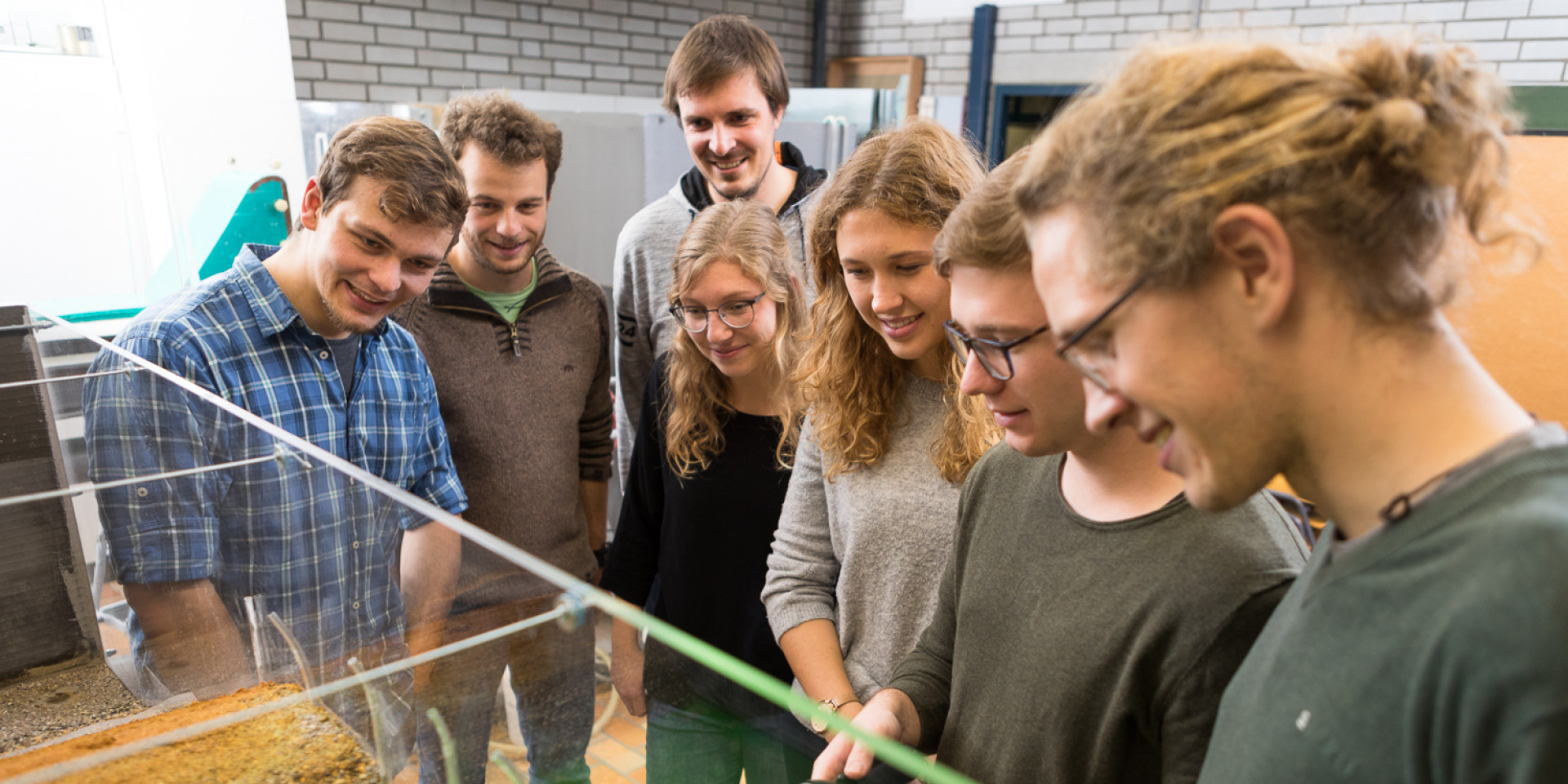 Wasserbaulabor Bauingenieurwesen