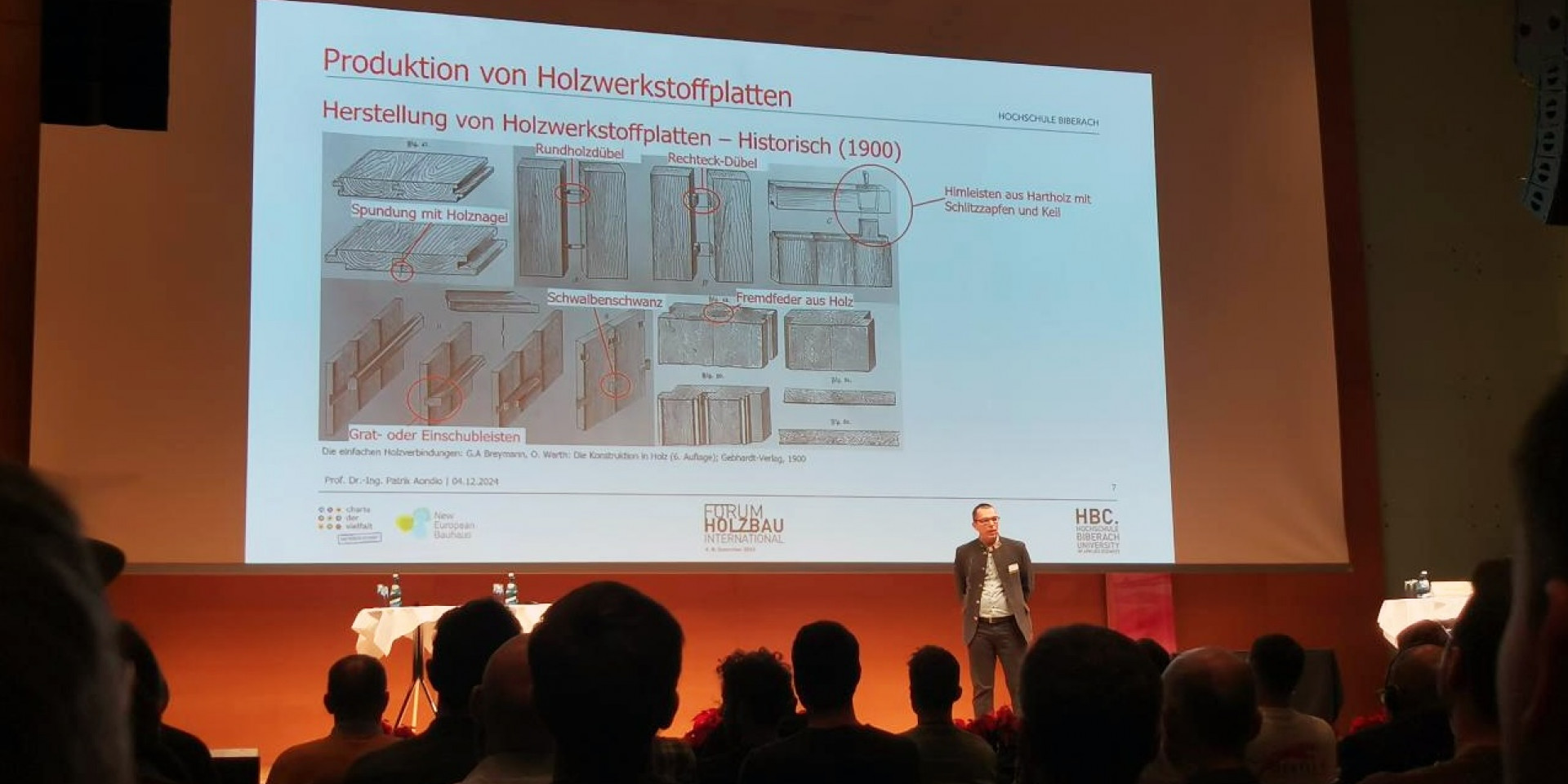 Patrick Aondio, Holzbau