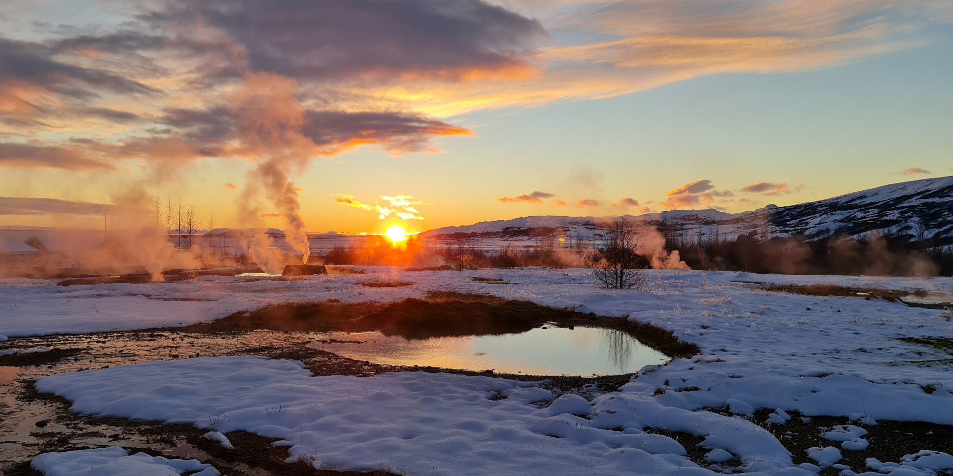 Landschaftsaufnahme Island