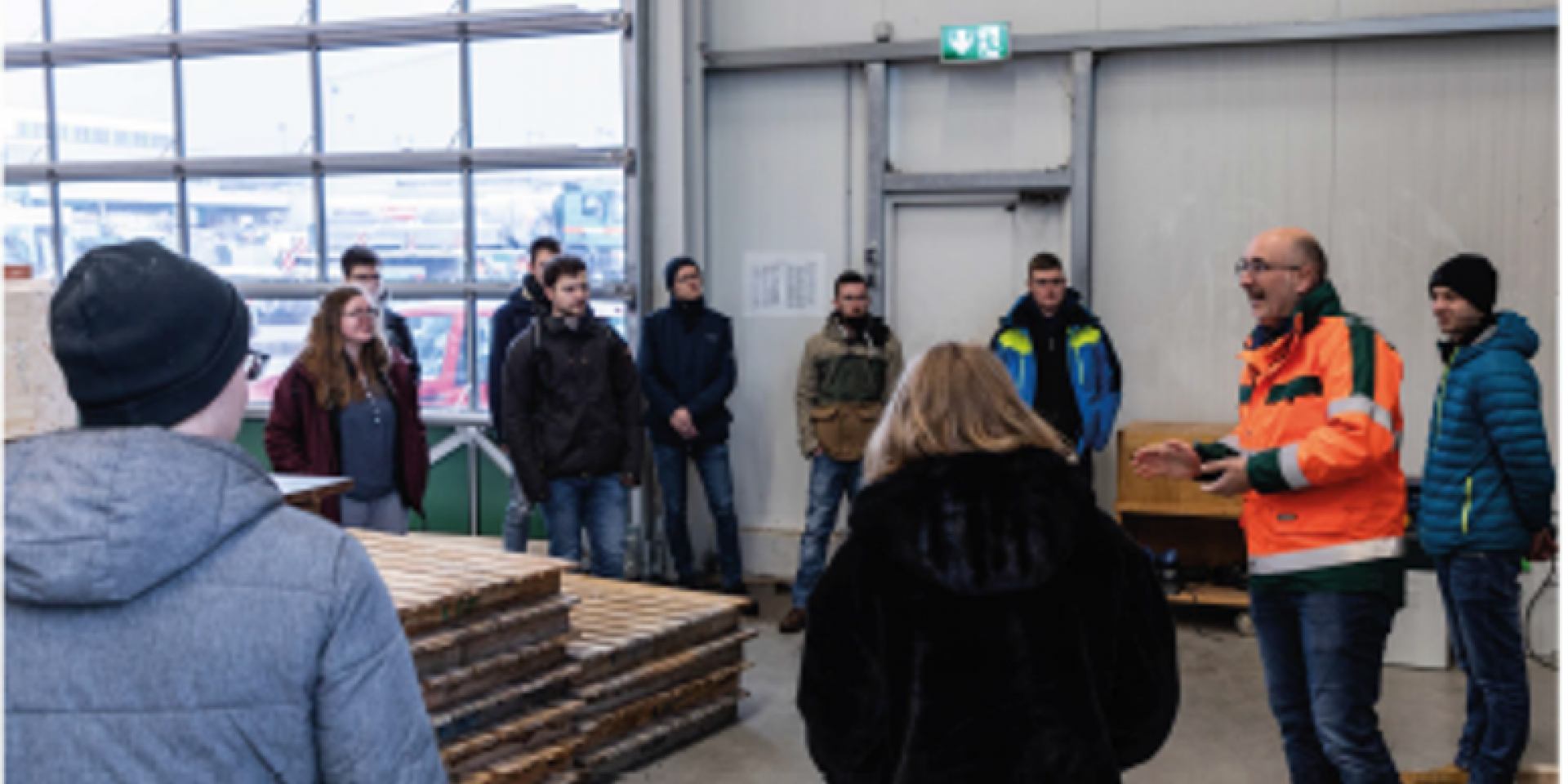 Exkursion Max Wild Studierende