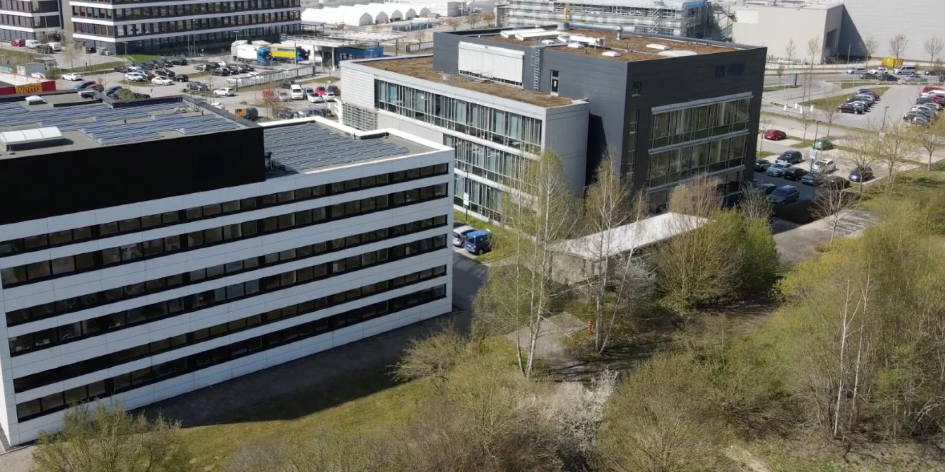 Campus Aspach Hochschule Biberach von oben