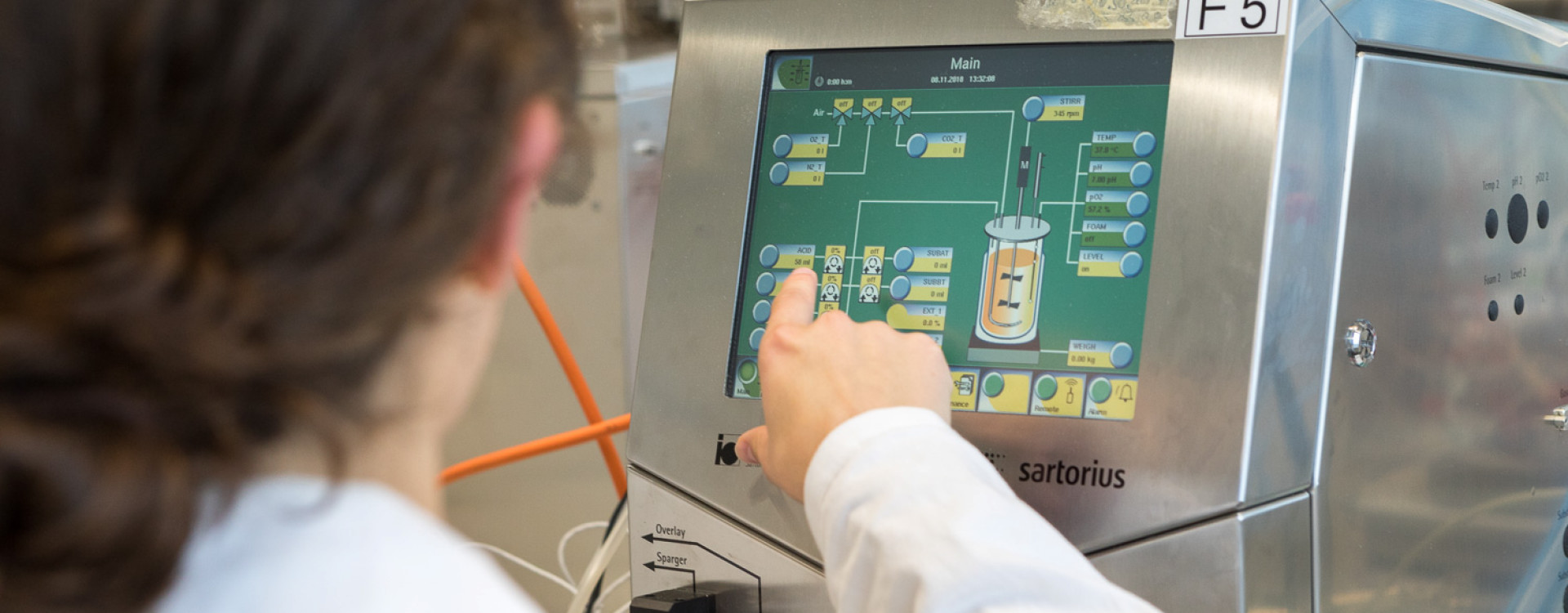 Biotechnologie Labor Fermenter