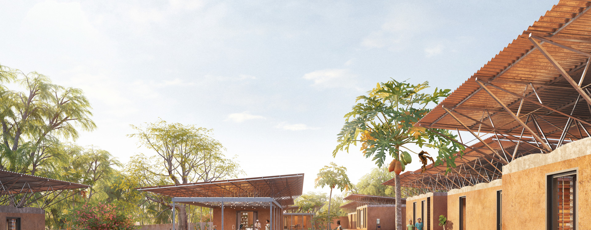 Entwurf Ausbildungszentrum Benin