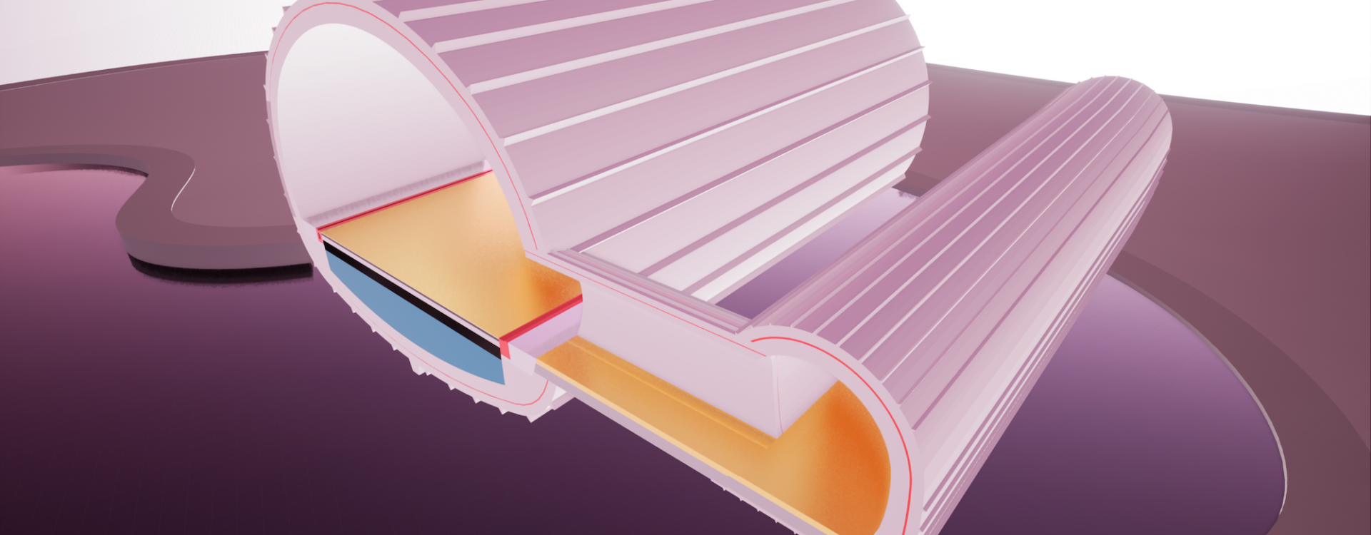 Konstruktion Tunnel B30-Aufstieg
