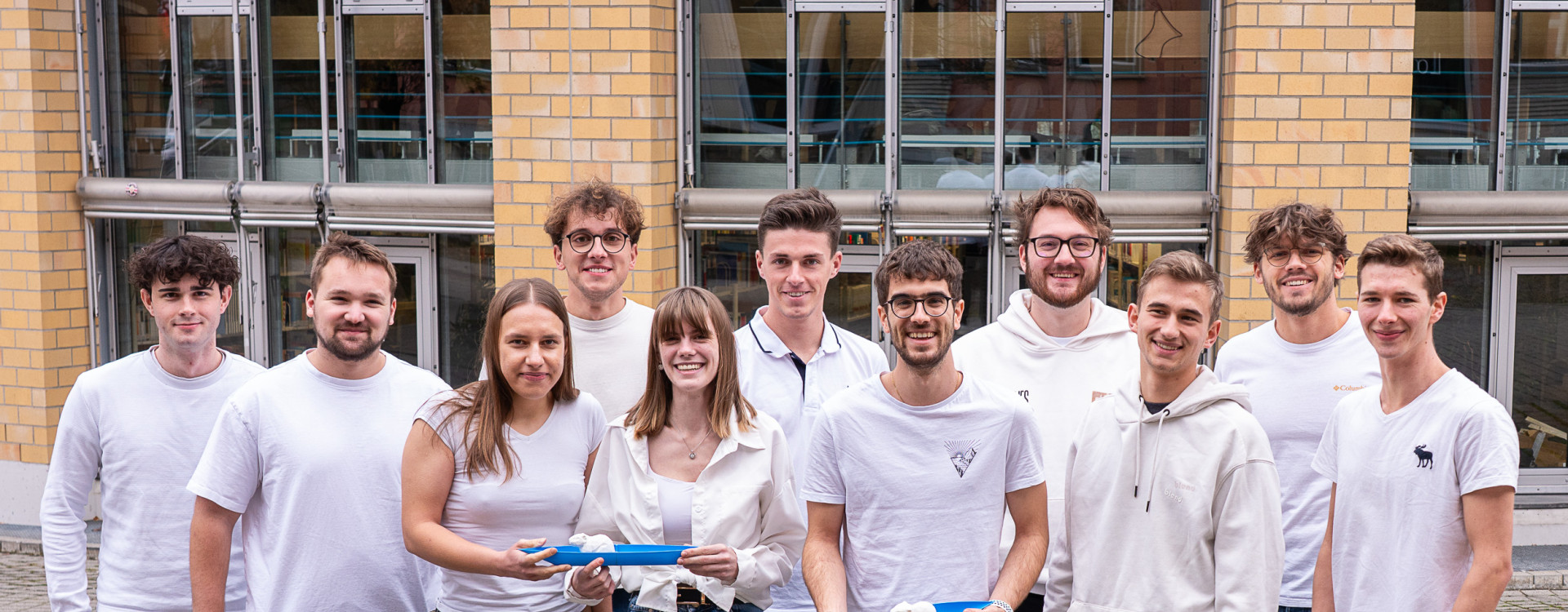 Gruppe von Studierenden