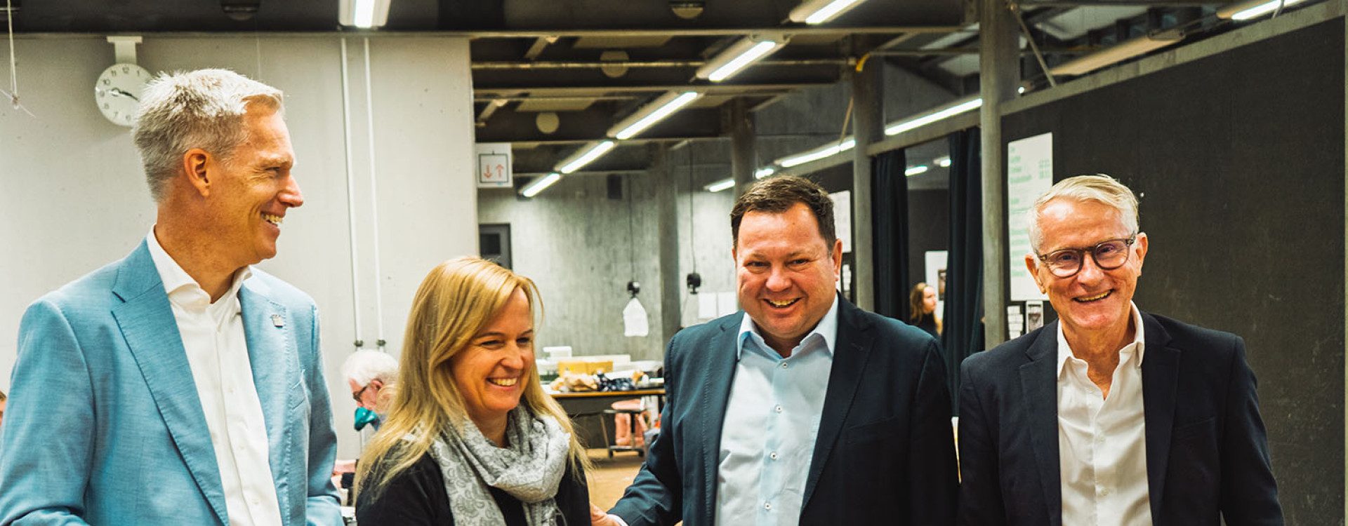 Bundestagsabgeordneter Gerster zu Besuch bei der Hochschulleitung