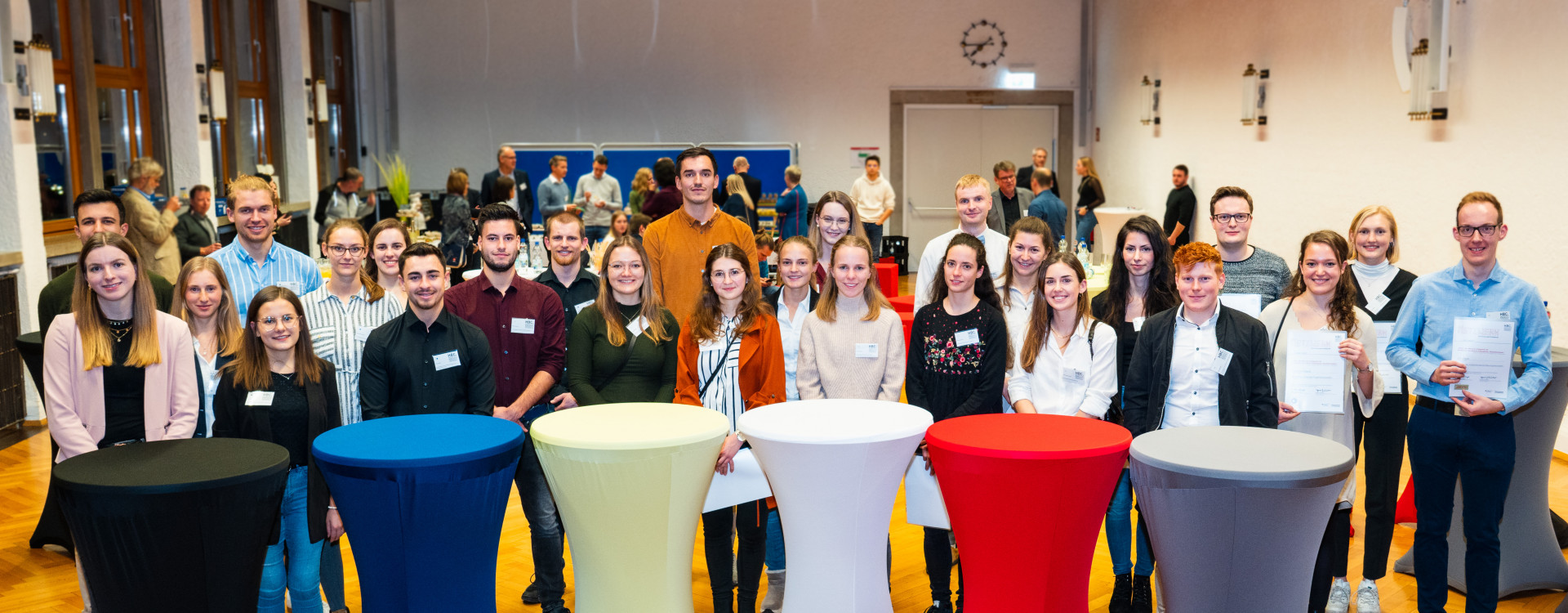 Gruppenfoto Studierende bei Akademischer Feier