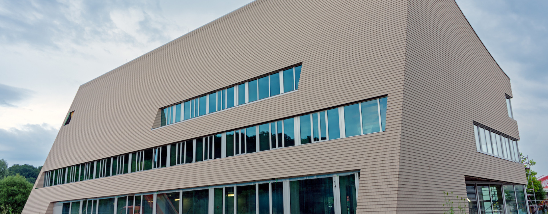 Außenansicht modernes Gebäude