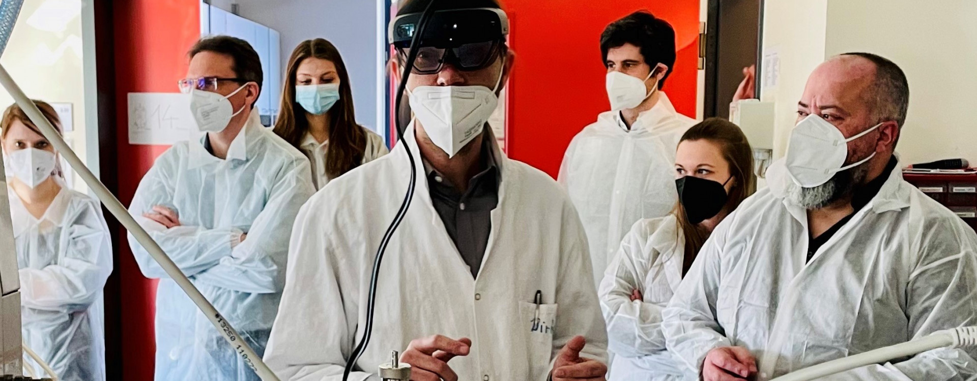 Einsatz von VR im Labor