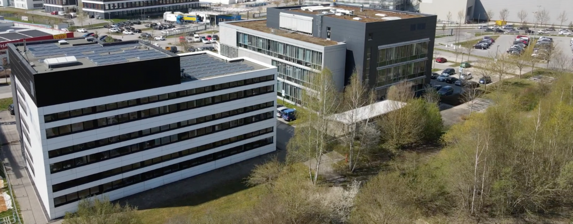 Campus Aspach Hochschule Biberach von oben