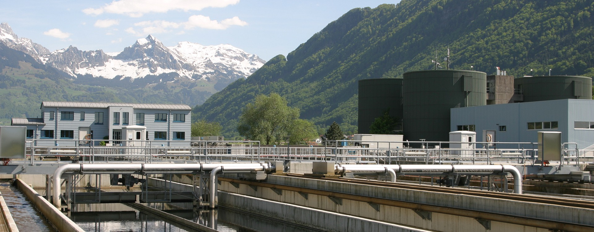 Kläranlage in der Schweiz