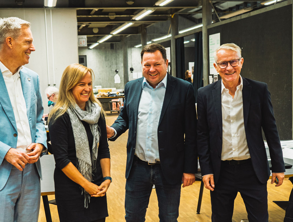 Bundestagsabgeordneter Gerster zu Besuch bei der Hochschulleitung