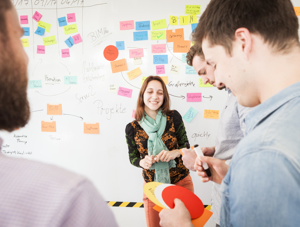 Studiengang Projektmanagement White Board