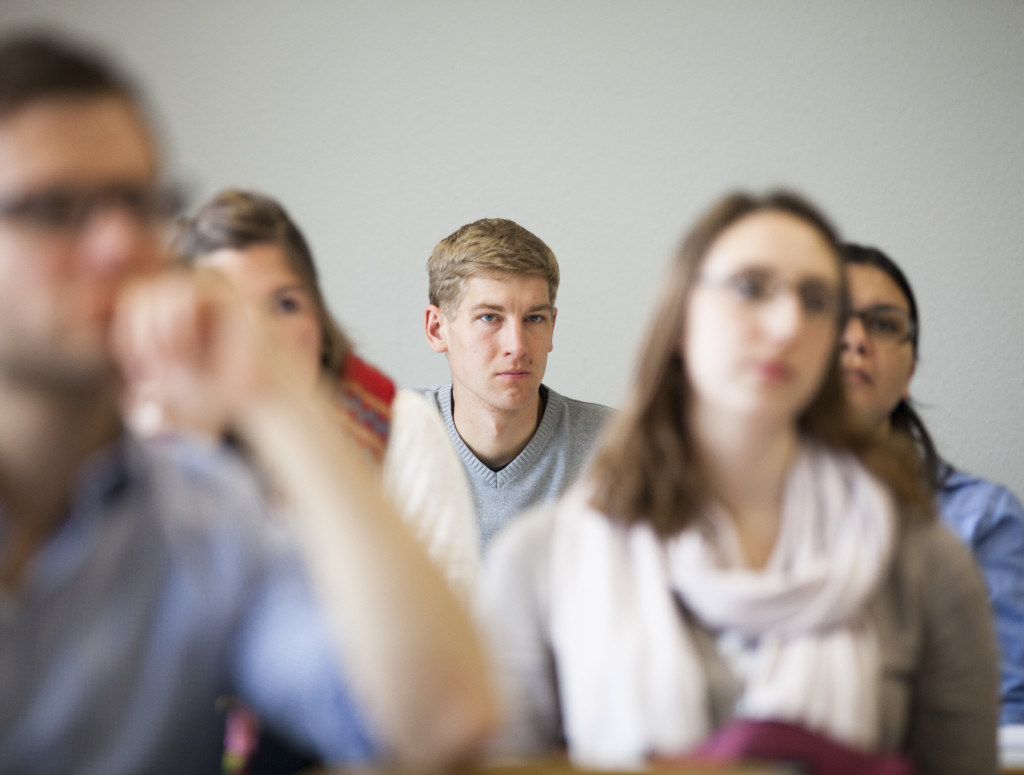 Studierende in der Vorlesung