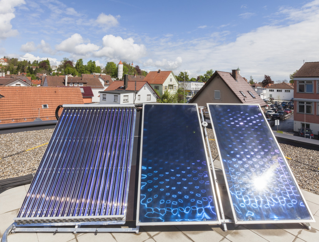 Solare Anlage am Campus Stadt HBC