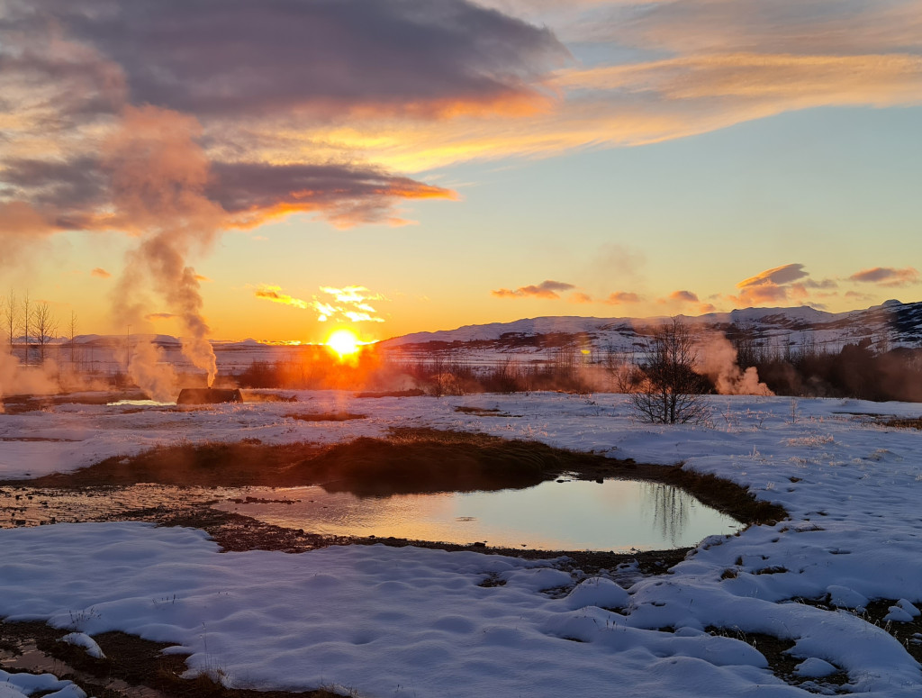 Landschaftsaufnahme Island