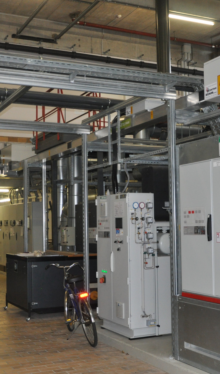 Stromspeicher der Polizeihochschule Biberach 