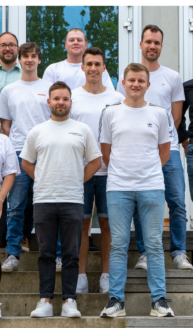 Projektgruppe des Studienganges Bau-Projektmanagement